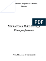 Prof. Antonio Cavalcante - Maratona OAB 2018-1