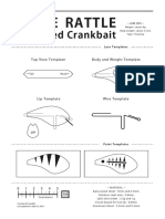 Balsa Crankbait Tools and Materials Lists
