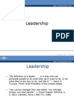 Leadertypes