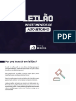 Leilão Investiment de Alto Retorno