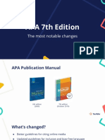 APA 7th Edition Lecture Slides