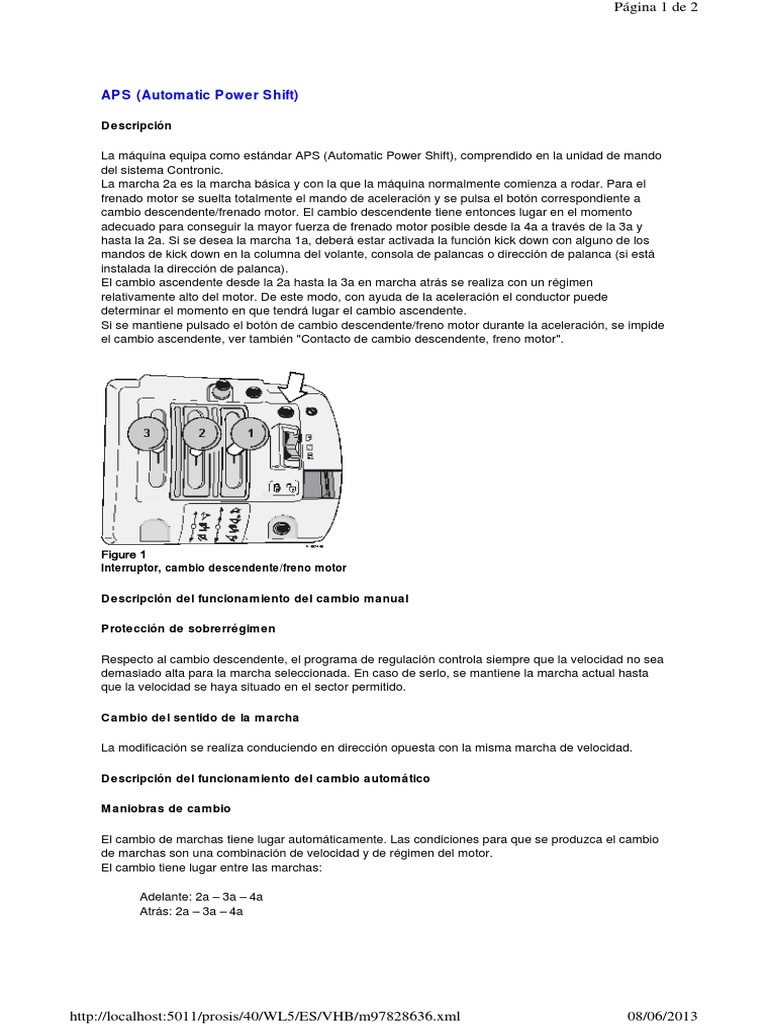 Funcionamiento del APS en Máquinas | PDF | Finanzas y dinero