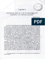 Sautu. Acerca de Qué Es y No Es Investigación Científica en Ciencias Sociales PDF