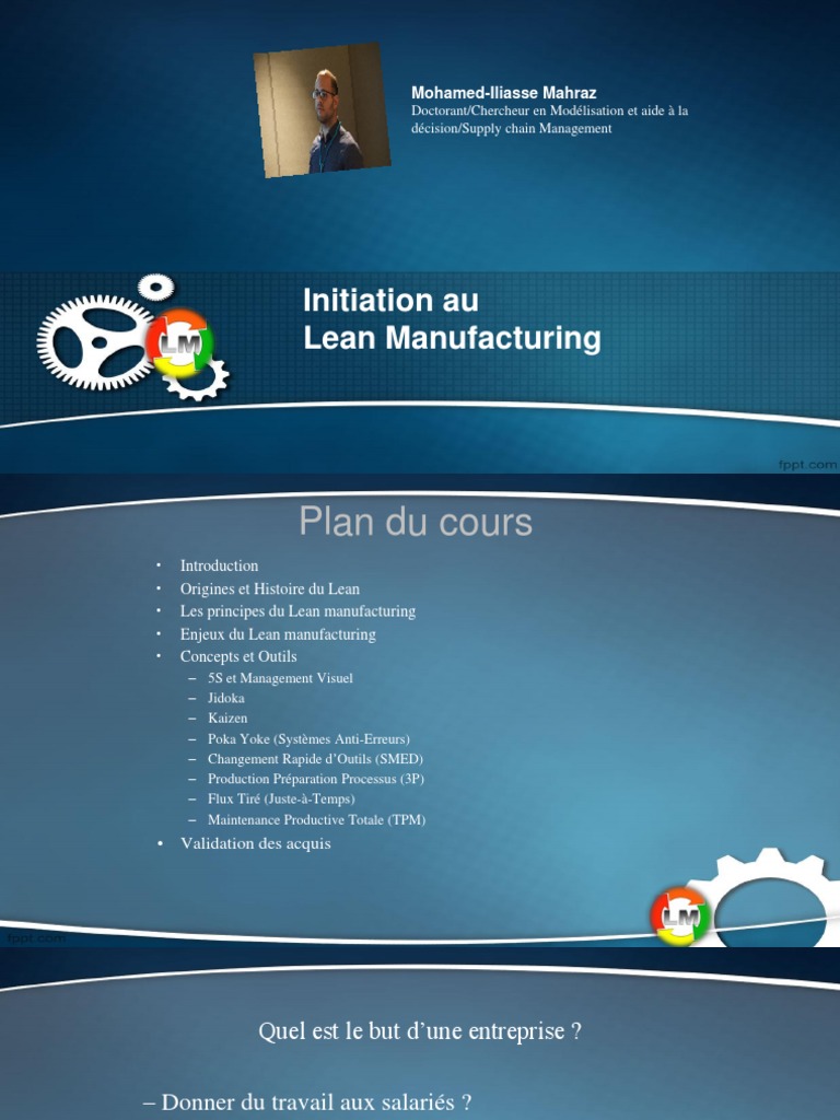 Introduction au Lean Manufacturing | PDF | Évolution de carrière | Affaires