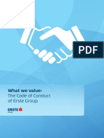 Erstegroup Code of Conduct