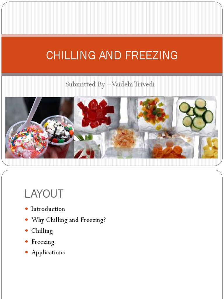 Chilling And Freezing PDF Freezing Heat Transfer