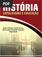 Livro HISTÓRIA, CATOLICISMO E EDUCAÇÃO_e-book