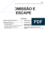 Admissão e Escape