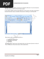 Ms Word Practical Assignment PDF | PDF | Microsoft Word | Microsoft Excel