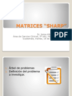 Matrices Sharp