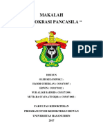 Makalah PKN Demokrasi Pancasila