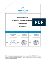 PRE-PRO-GC-034 - Procedimiento de control de servicio no conforme
