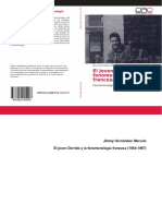 Jimmy Hernández Marcelo - El Joven Derrida y La Fenomenología Francesa (1954-1967) - Fenomenología, Epistemología y Escritura-Editorial Académica Española (2018)