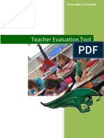 Teacher Evaluation Tool