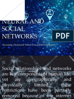Neural and Social Networks