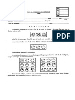 Test de Caras-Protocolo