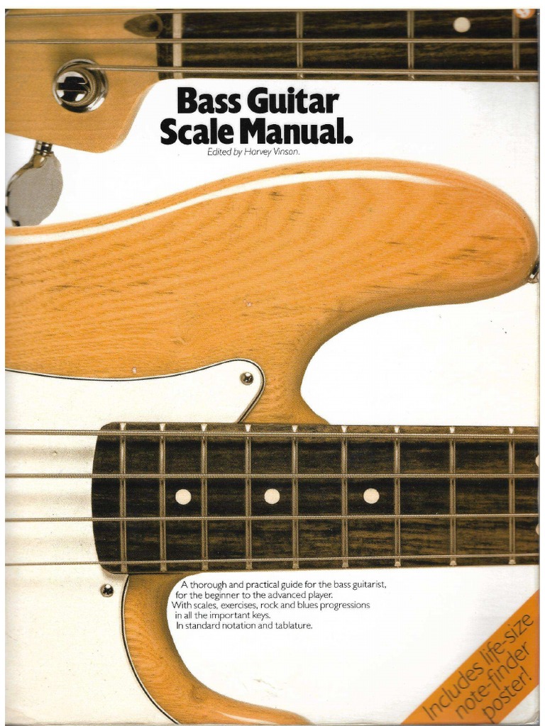 Bass Guitar Scale Manual Book Harvey Vinson PDF