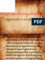 NEOKOLONYALISMO