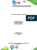 Tarea 4 - Propuesta de Valoracion Economica Ambiental Aplicada A Un Caso Del Municipio Donde Se Habita