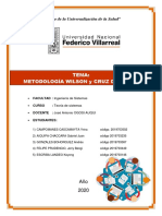 Metodologia Wilson - Trabajo Grupal