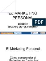 Marketing Personal Eciotola