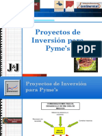 03 Proyectos de Inversión para Pymes