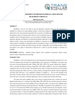 Readability Assessment of Printed Materials Going Beyond Readability Formulas PDF