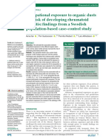 Fibras Organicas AR Reumatoide Artittris PDF
