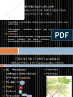 PP Materi Ipa Kls 8 SMT 1 Pertumbuhan Dan Perkembangan