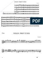 VIOLIN PREP TUNES BETHANY-Score and Parts