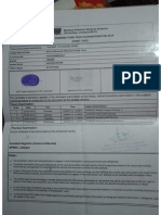 Admit Card 3 Year