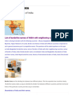  Boundaries of India