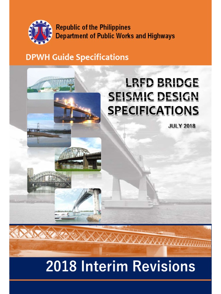 INTERIM REVISION LRFD Bridge Seismic Design Specification (2018 ...