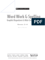 Word Work & Spelling, Graphic Organizers & Mini-Lessons - 2008
