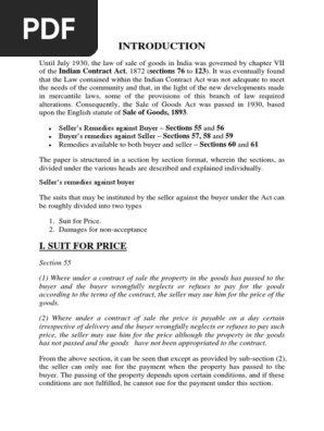 breach of contract of sale assignment