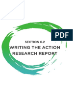 Teacher's Guide 6.2 Writing The Action Research Report - JLS