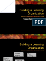 Building A Learning Organization: Presentation by Teresa Brewington