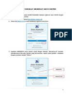 Panduan Singkat Membuat Akun User Sister Ristekdikti Unud