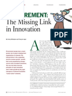 Procurement - The Missing Link in Innovation