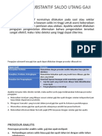 Pengujian Substantif Saldo Utang Gaji Dan Upah