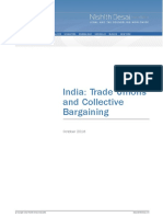 India Trade Unions and Collective Bargaining