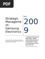 Download 2010031973854_Strategic Management - Samsung Electronics by Kushal Nandwani SN44957993 doc pdf