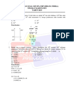 Pembahasan OSP IPA SMP 2019 Fisika PDF