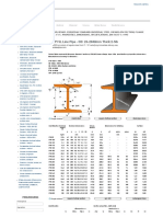 IPN (INP) Beams. European Standard Universal Steel I Beams (IPN Section) Flange Slope 14 %. Properties, Dimensions, Specifications, DIN 1025-1 - 1995