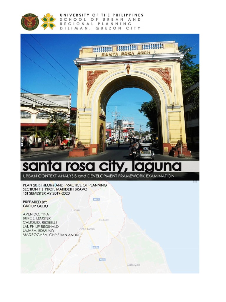 Santa Rosa City Development Framework | PDF