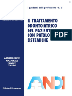 Trattamento Dontoiatrico Del Paziente Con Patologie Sistemiche PDF