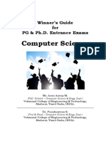 PHD Entrance Exam For Computer Science