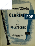 Advanced Studies For Clarinet - Victor Polatschek PDF