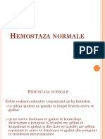 Hemostaza Normale
