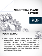 INDUSTRIAL PLANT LAYOUT DESIGN AND OPTIMIZATION